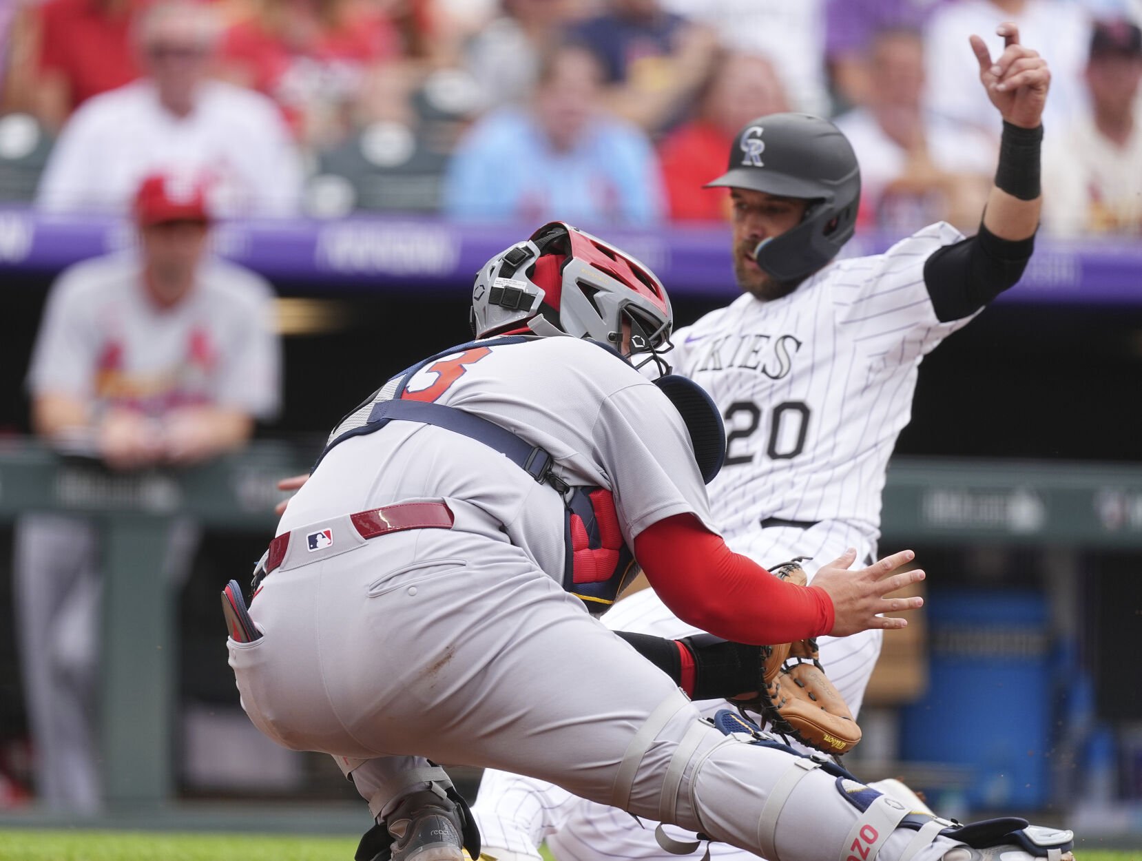 Cardinals Rockies Baseball